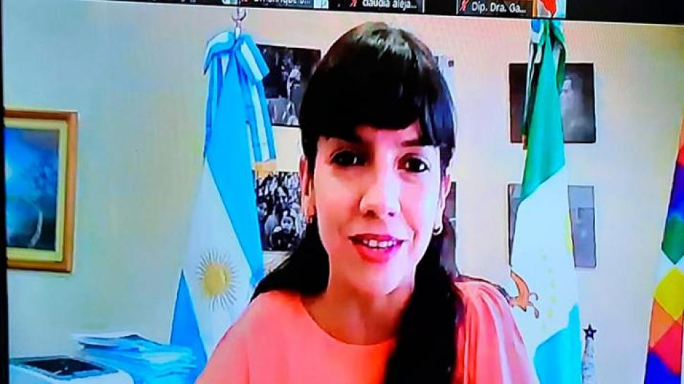 La autora de la Ley Micaela disertó en taller de capacitación El Frontal