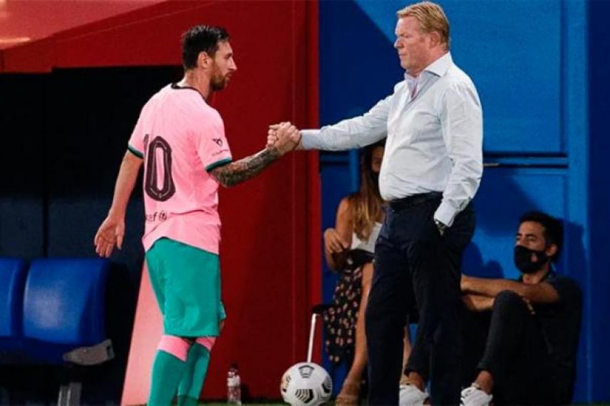 La sorprendente declaración de Koeman sobre el rendimiento de Messi