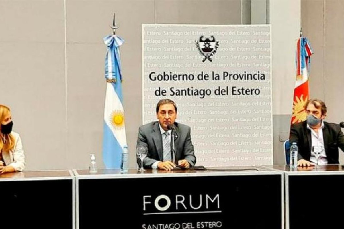 Se realizó la firma de convenio del Plan Accionar entre Santiago y Nación