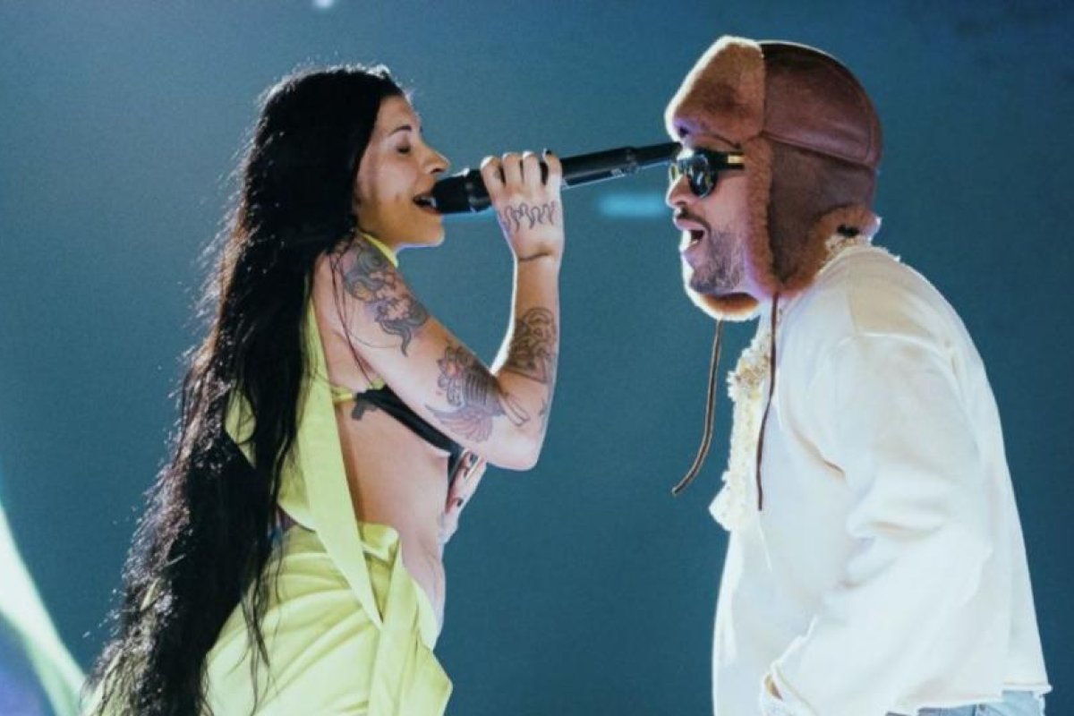 Cazzu Brilla en el Concierto de Bad Bunny en el Estadio River Plate