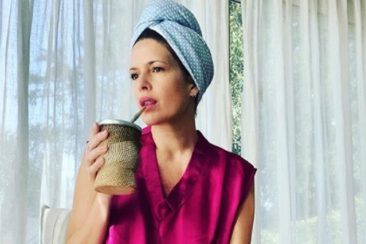 De leopardo y con strass: Isabel Macedo mostró su extravagante mate