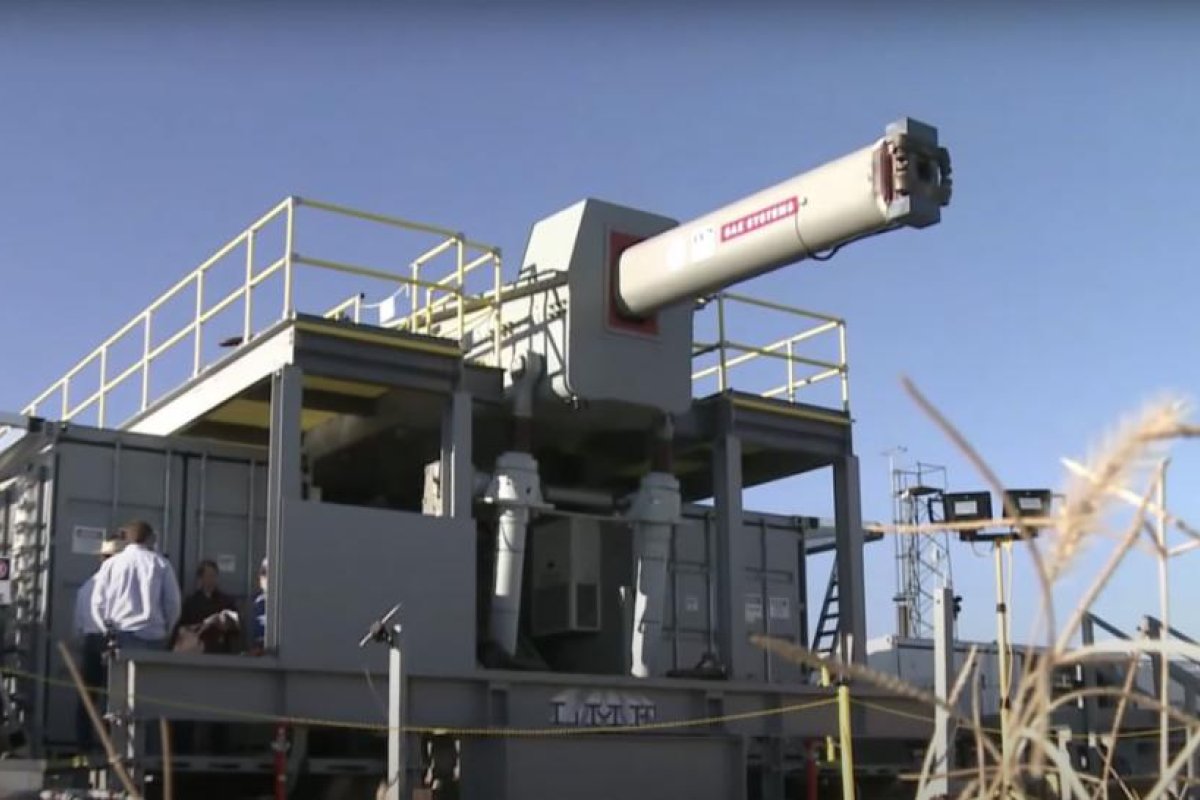 La Armada de EE.UU. tumba el proyecto de su cañón electromagnético
