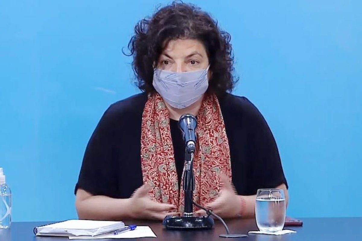 Vizzotti dará una conferencia de prensa sobre la evolución de la pandemia