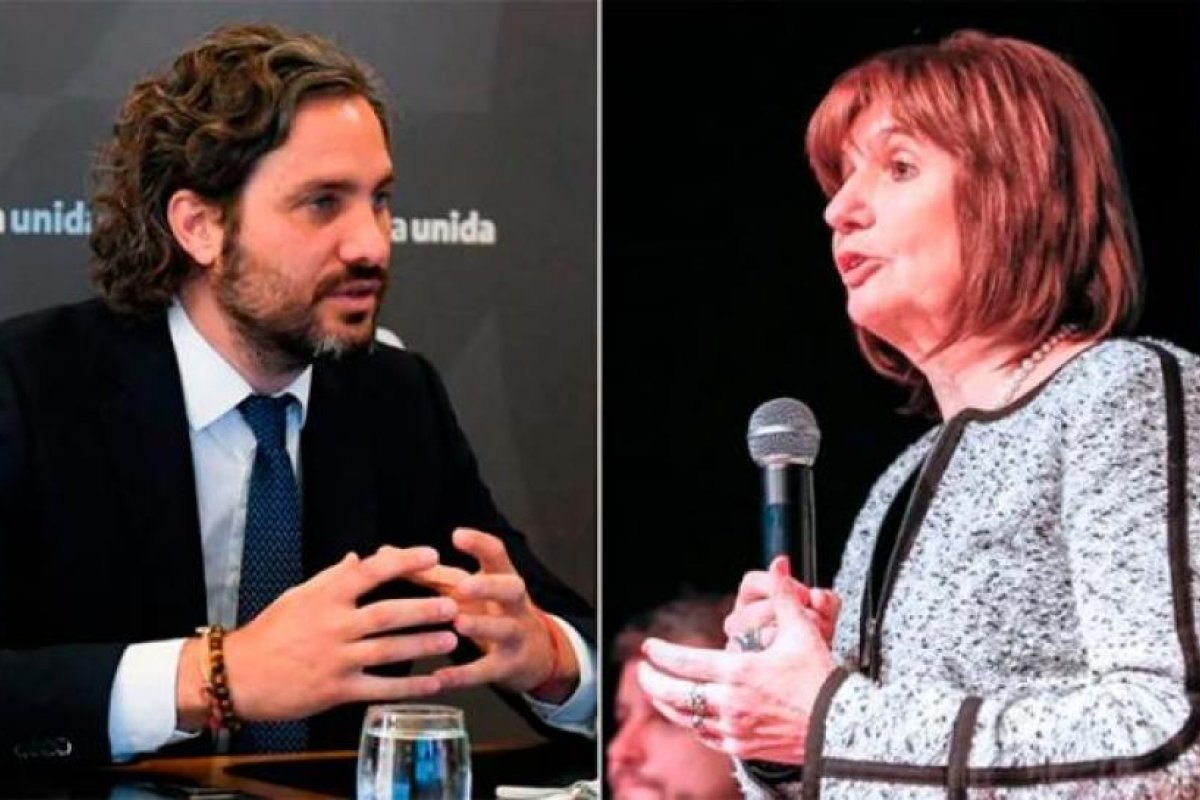 Cafiero cruzó a Bullrich por sus dichos sobre las tomas de tierras