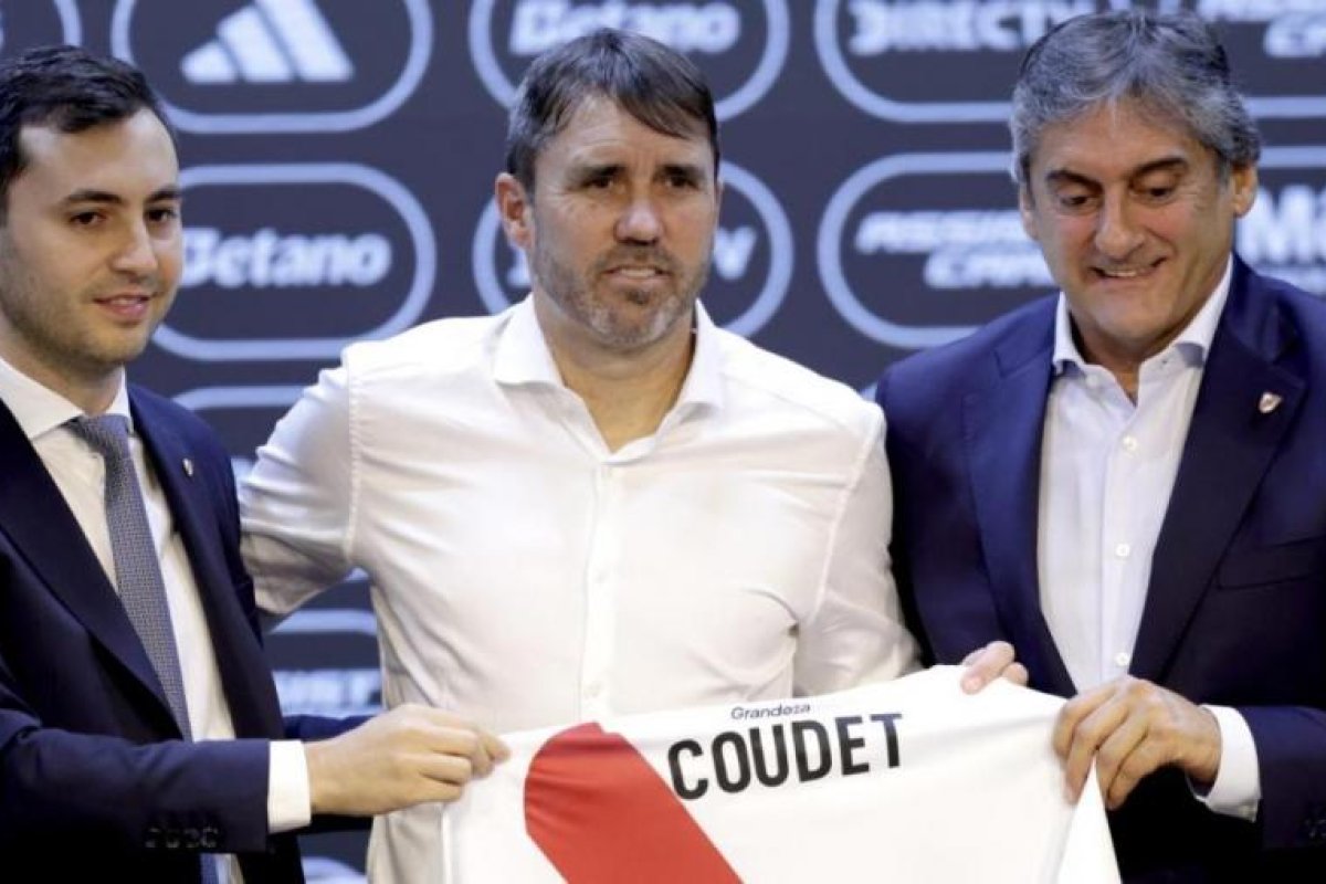 Coudet asume en River Plate con seriedad y expectativas de éxito