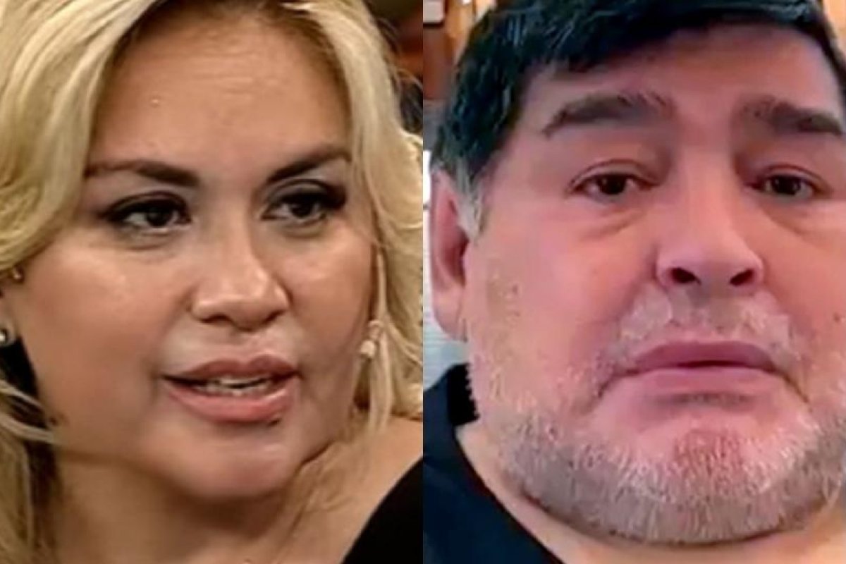 Fuerte audio de Diego Maradona y Vero Ojeda: daba plata "dormido"