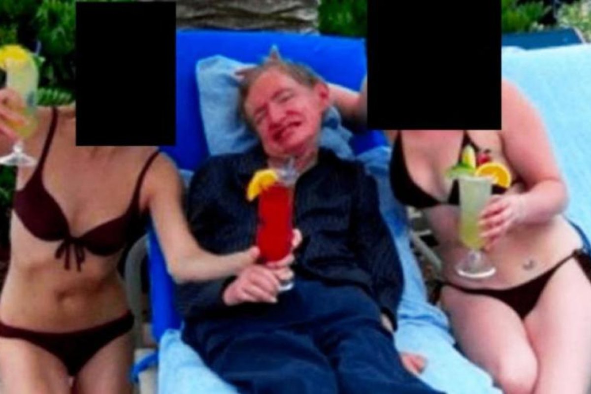 Revelan fotografía de Stephen Hawking en documentos del caso Epstein