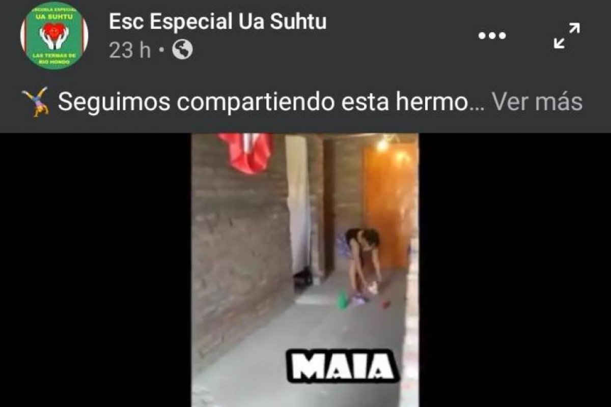 La Escuela Municipal de Educación Especial "Ua-Suhtu" presentó  la muestra anual de educación física de forma virtual