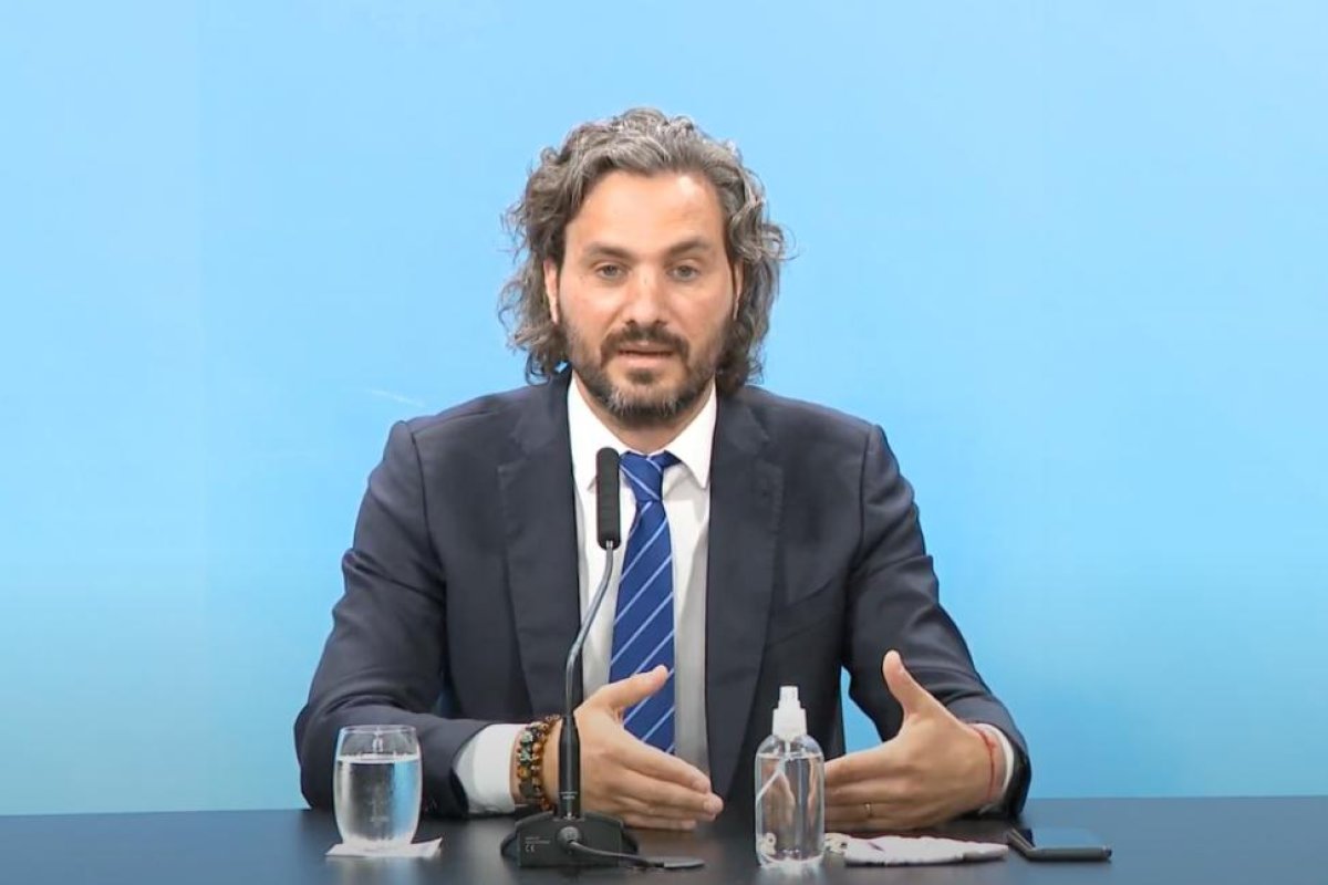 Santiago Cafiero, sobre los sindicalistas que cruzaron manifestantes en el 27F: "Habían llegado antes ellos"