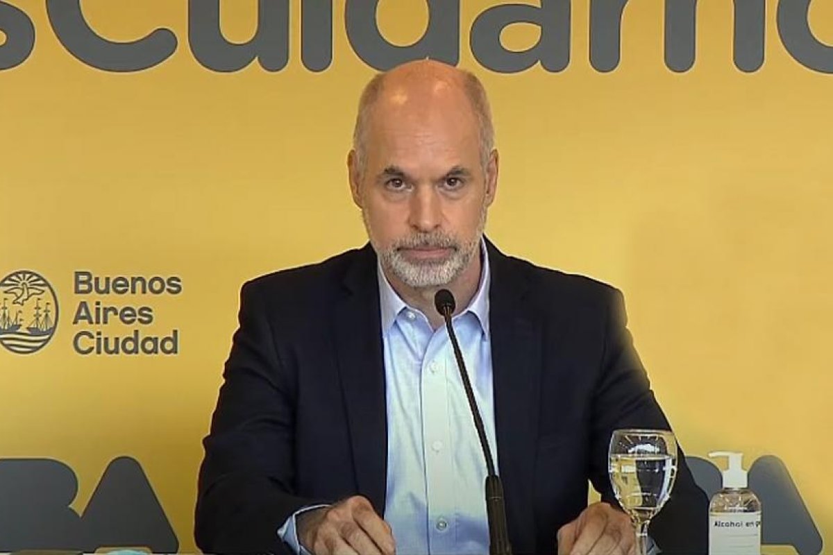 Larreta insiste en la presencialidad en las escuelas "con la situación sanitaria actual"