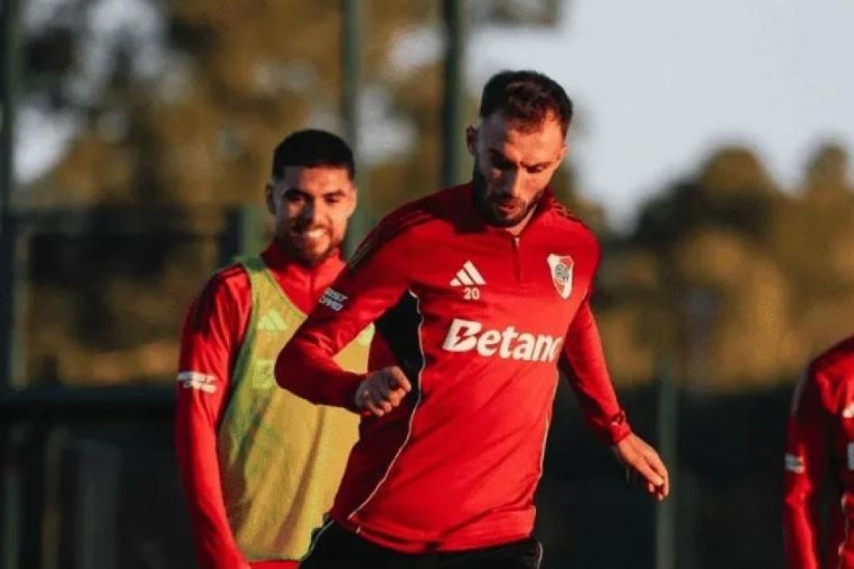 Regreso a las prácticas de jugadores marginados en River Plate