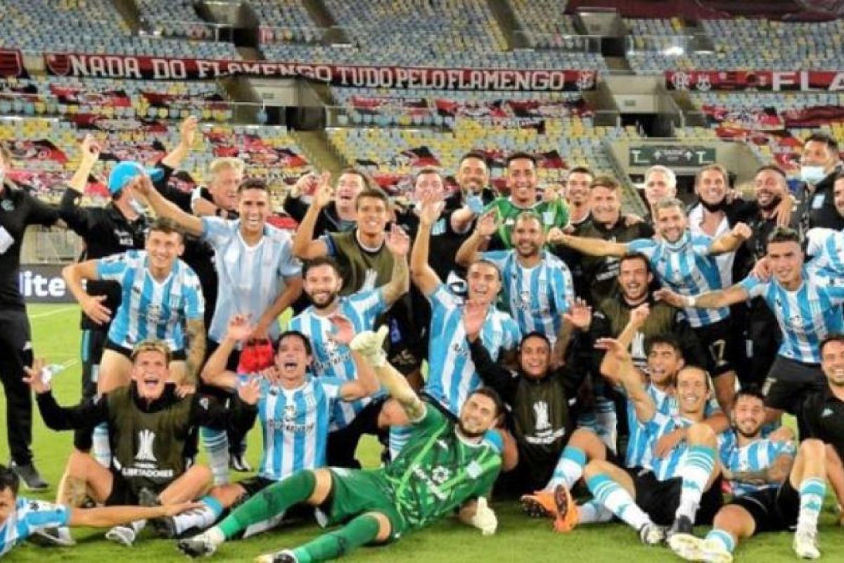Racing eliminó al Flamengo con un histórico Maracanazo