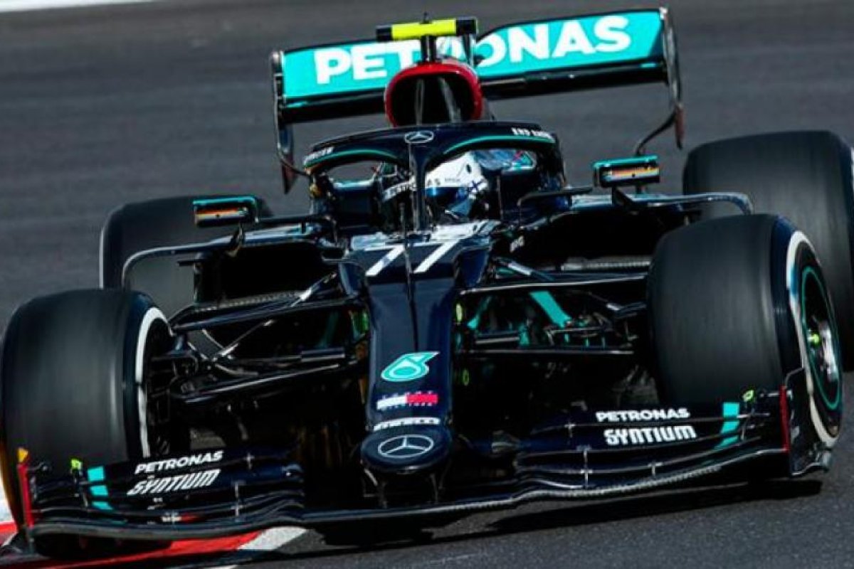 Valtteri Bottas marcó el mejor tiempo en los ensayos del Gran Premio de Portugal