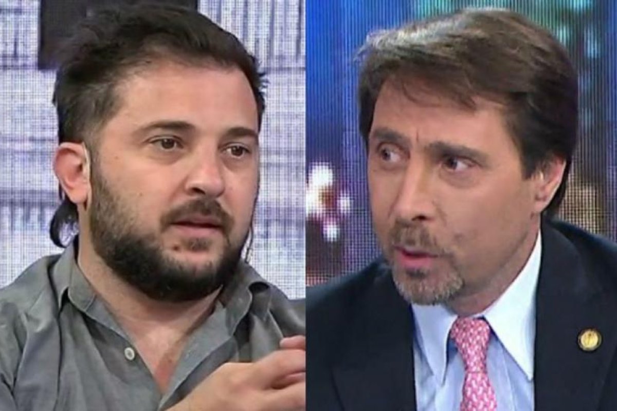 Diego Brancatelli cruzó a Eduardo Feinmann: "Sos el rey de las fake news"