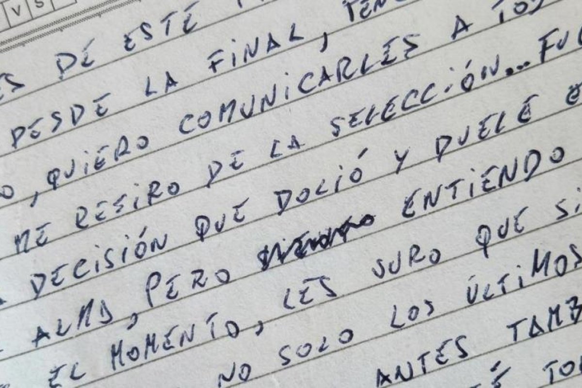 Interpretaciones de la carta de Messi tras su anuncio de retiro