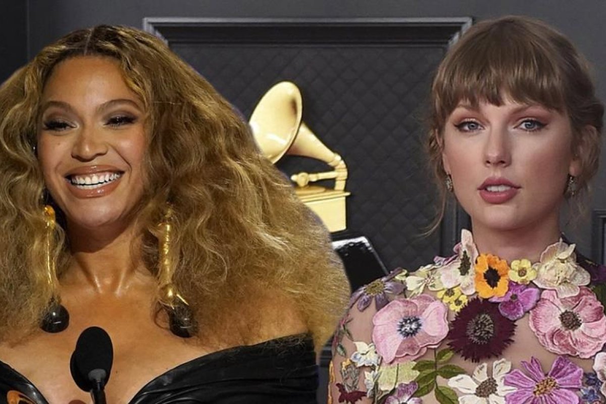 Beyoncé y Taylor Swift hicieron historia en unos Grammys con "cara de mujer"