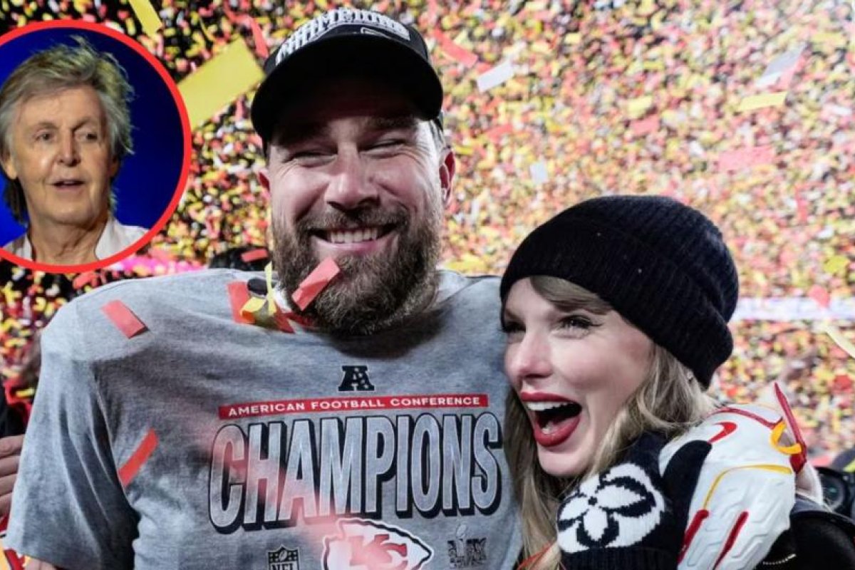 Paul McCartney deleita en la boda de Taylor Swift y Travis Kelce