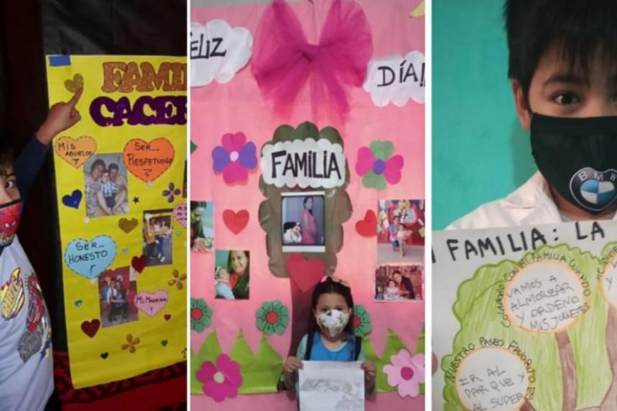 Tusca Pozo: Alumnos del departamento Jiménez recordaron el Mes de la Familia
