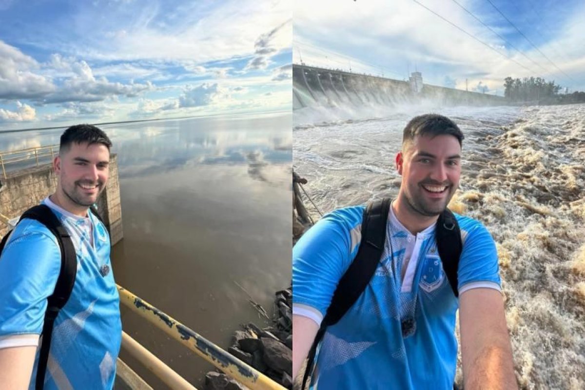 Alan Paredes, el famoso influencer, visitó los atractivos de Las Termas de Río Hondo