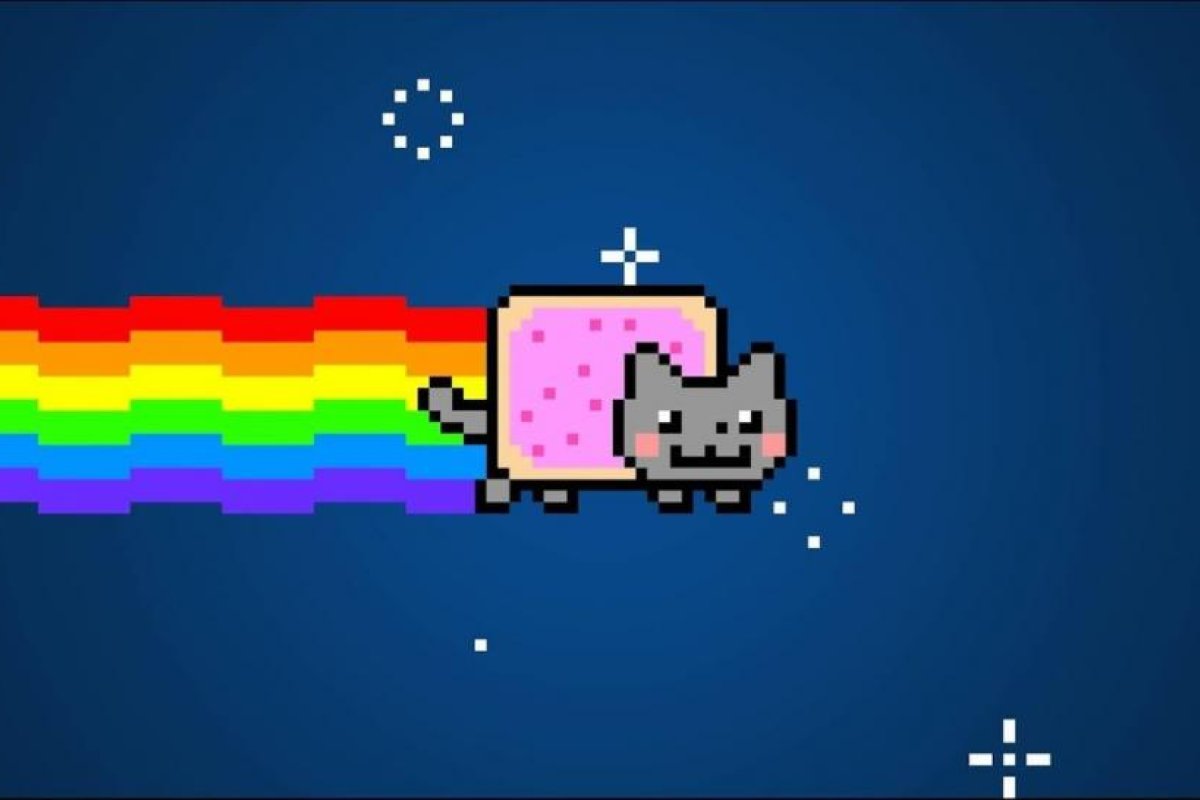 Subastan un famoso 'gif' con un gato por más de 500.000 dólares