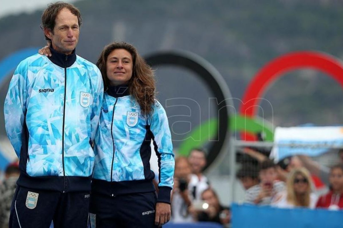 Vela: Lange y Carranza Saroli se preparan para repetir la medalla dorada de Rio 2016