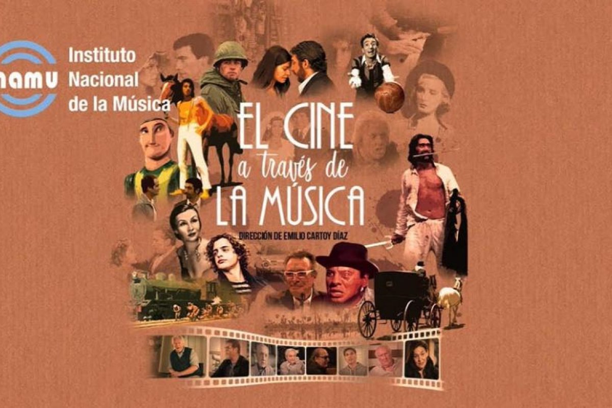 Emiten la última parte del documental del Inamu sobre la relación entre música y cine