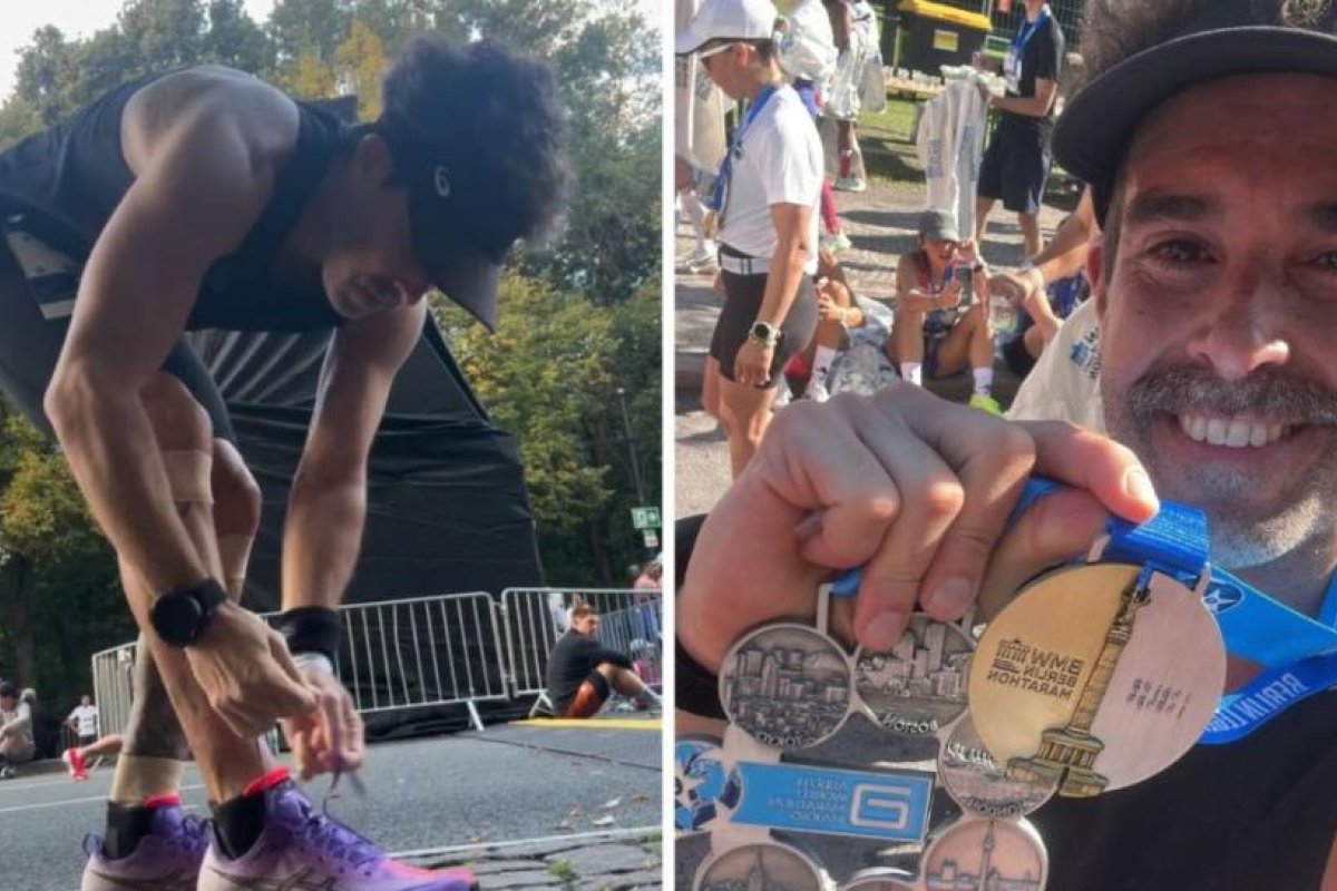 Nicolás Cabré Completa la Maratón de Berlín y Logra la Medalla Six Star Finisher