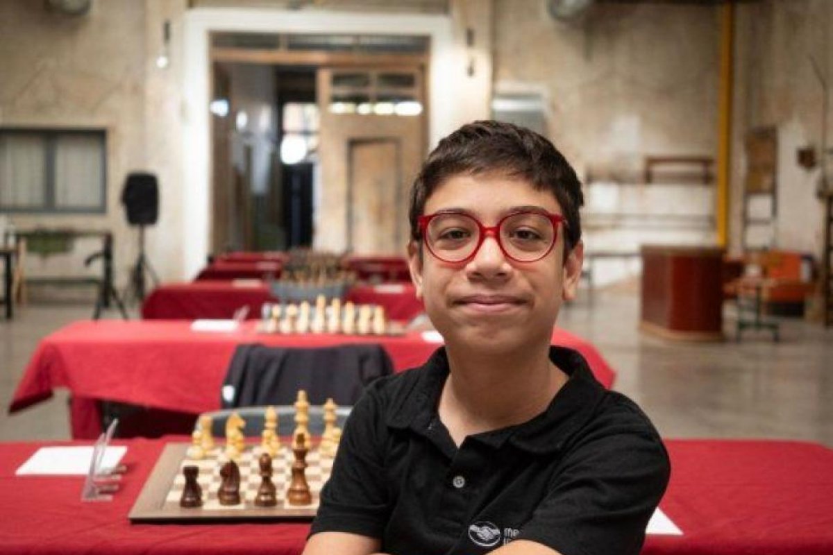 Faustino Oro: el prodigio argentino que participará en la Olimpíada de ajedrez