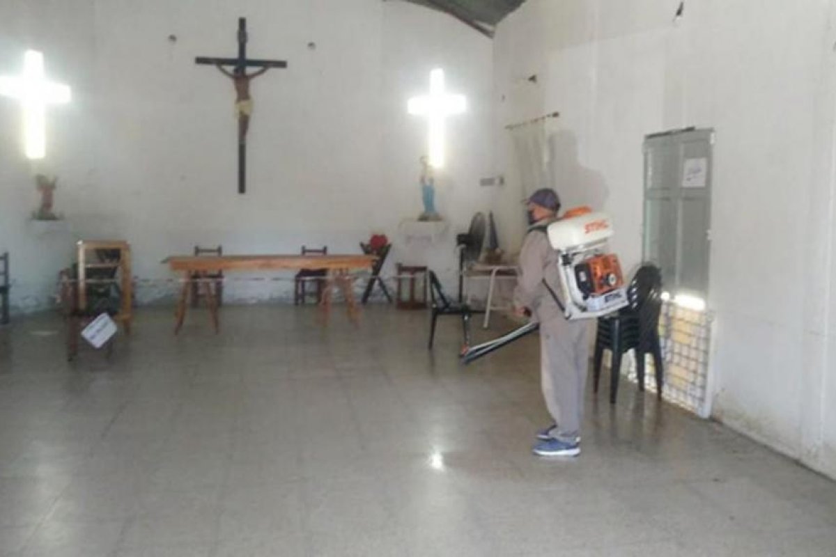 Barrio Nuestra Señora de la Paz: Avanza la campaña de fumigación en el barrio