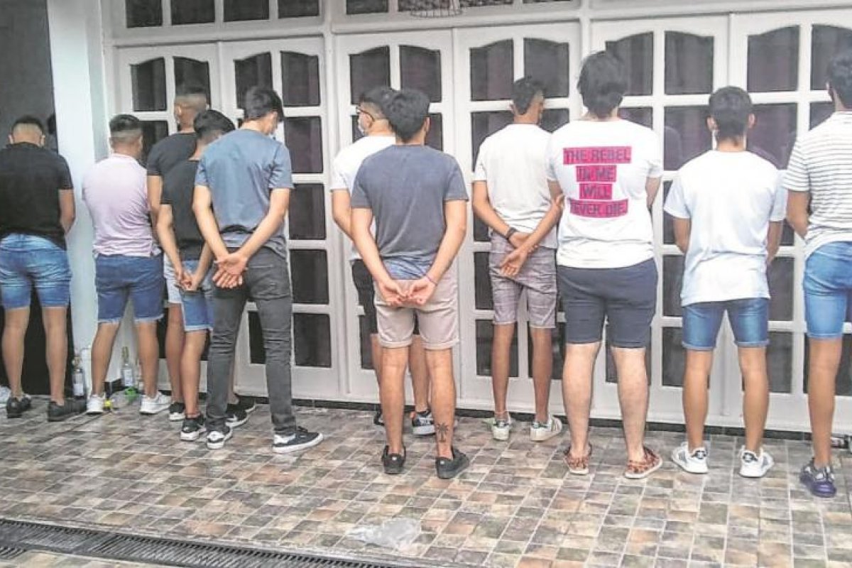 Barrio Sector el Alto: Un joven realizaba una “juntada” en su casa con más de 40 invitados