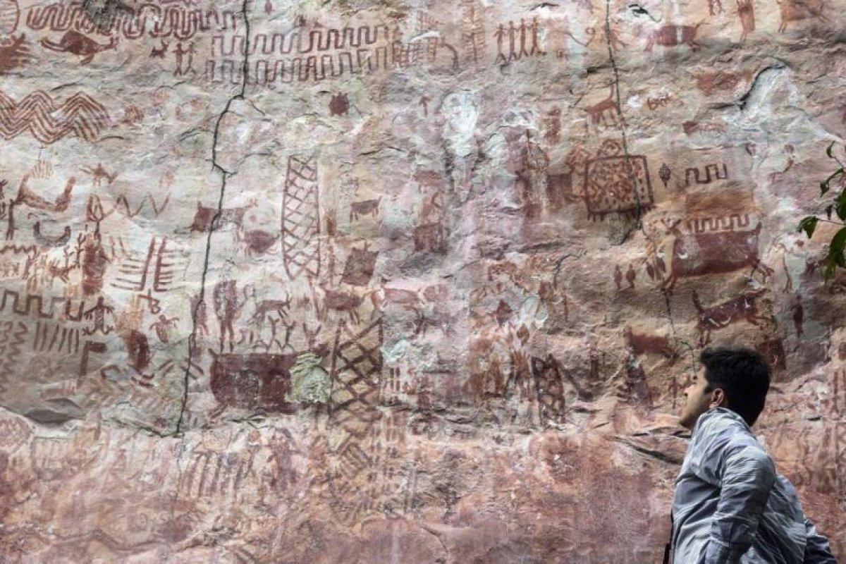 FOTOS: Descubren la 'Capilla Sixtina de los antiguos' en la selva amazónica de Colombia