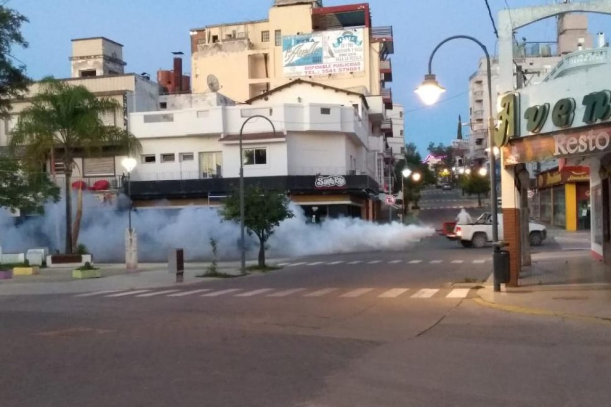 Campaña de fumigación barrial programa “lucha contra el dengue”