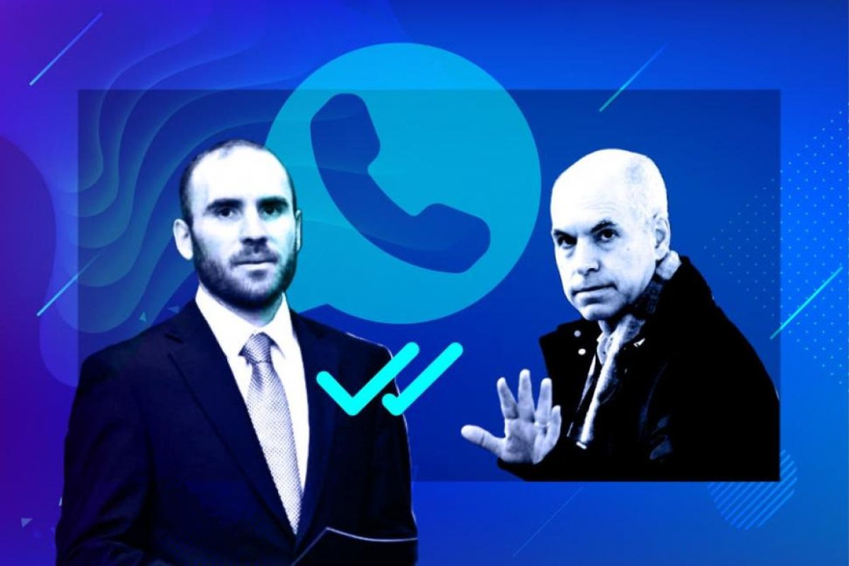 Solo en Off: Horacio Rodríguez Larreta le "clavó el visto" a Martín Guzmán antes de rechazar la invitación a negociar la coparticipación