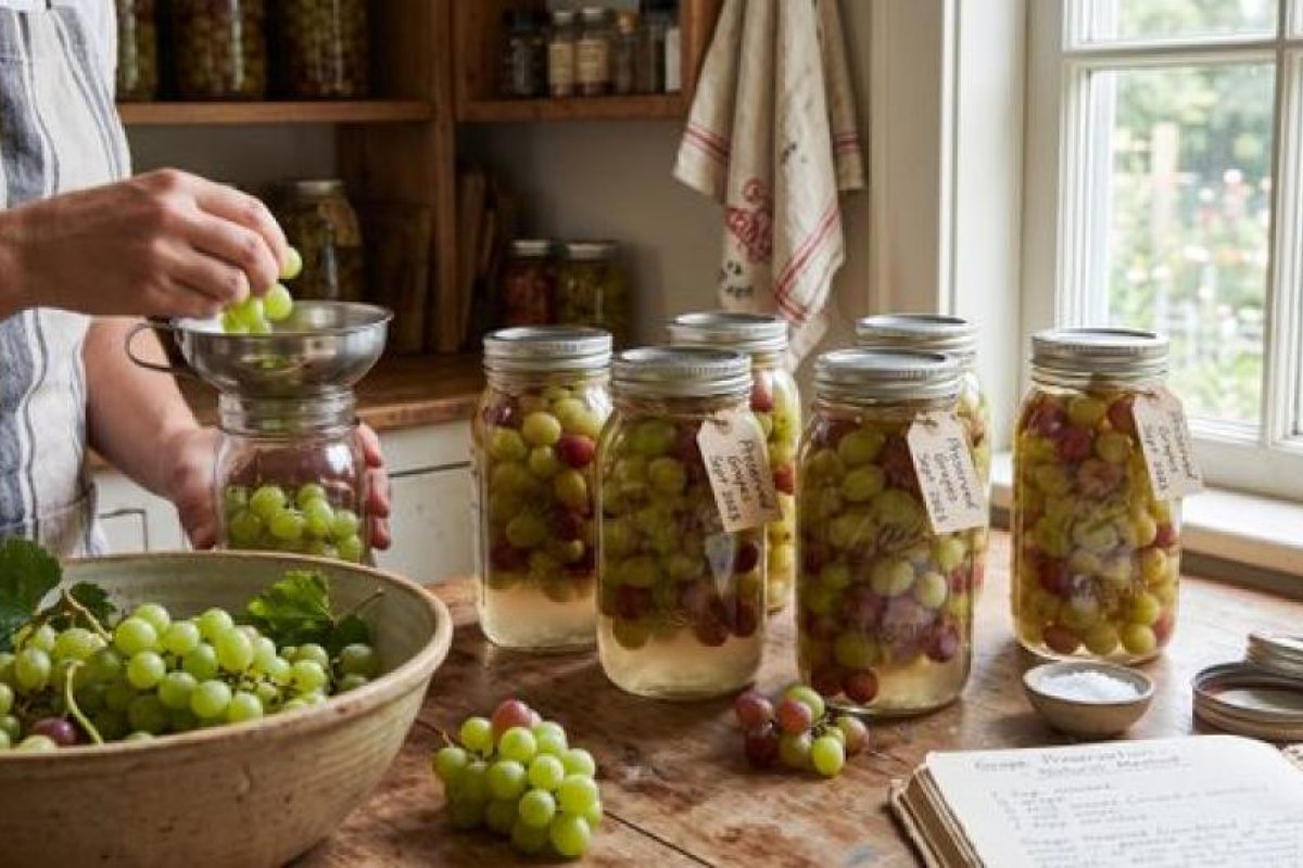 Conservación de Uvas Frescas: Método Eficaz para el Invierno