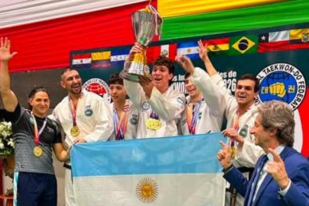 Santiago del Estero Triunfa en Ciudad del Este con Éxitos en Taekwon-Do