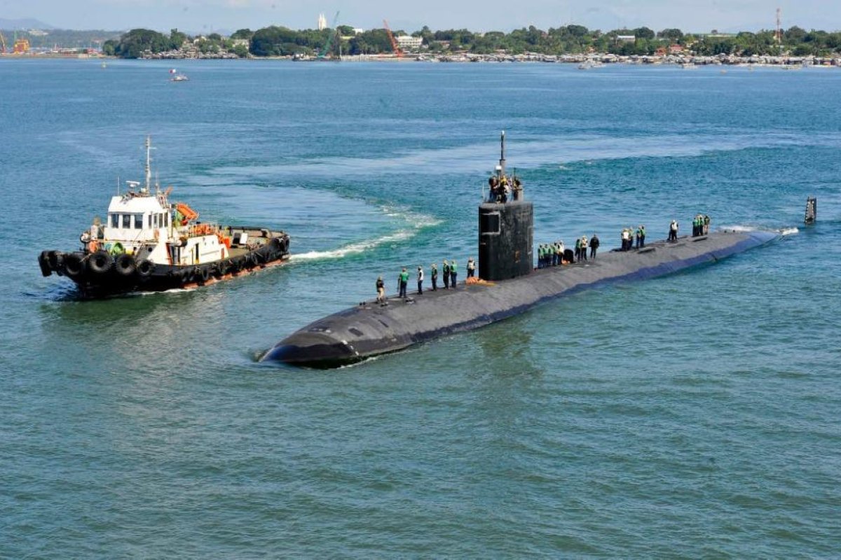 Preocupación en el Gobierno por la presencia de un submarino nuclear de Estados Unidos en el Atlántico Sur