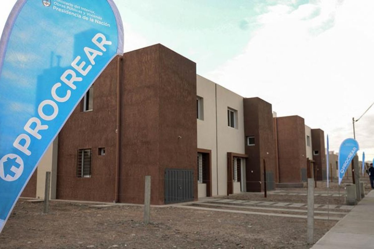 Procrear: sortean 5 mil lotes con servicios para construcción de vivienda