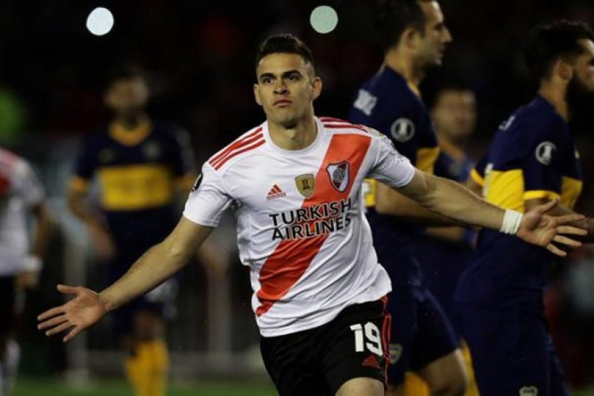 Borré: “Sería muy bueno que se de otro River - Boca”