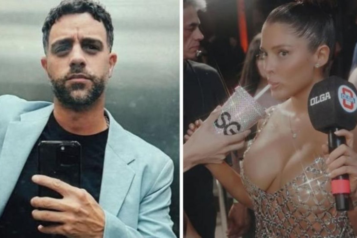 Sofía Gonet interroga a Diego Poggi sobre su orientación sexual en los Martín Fierro