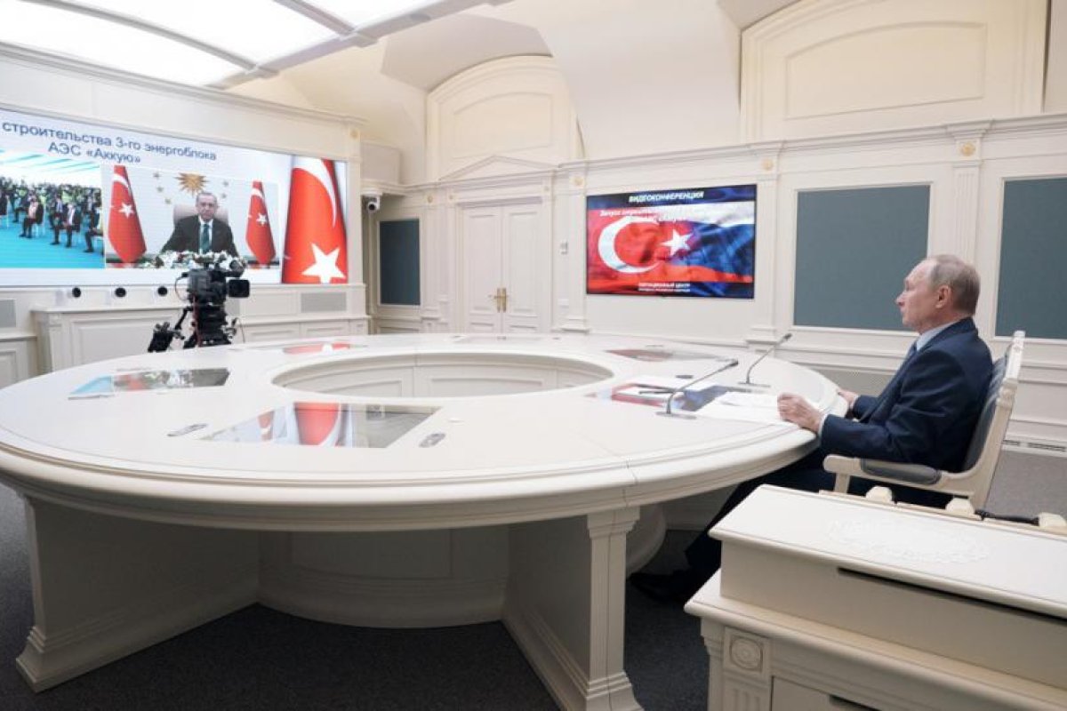 Putin y Erdogan dan inicio a la construcción de la tercera unidad de la central nuclear de Akkuyu