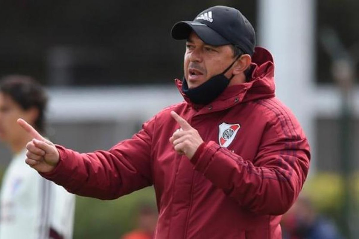 Marcelo Gallardo sigue probando variantes para visitar a Godoy Cruz