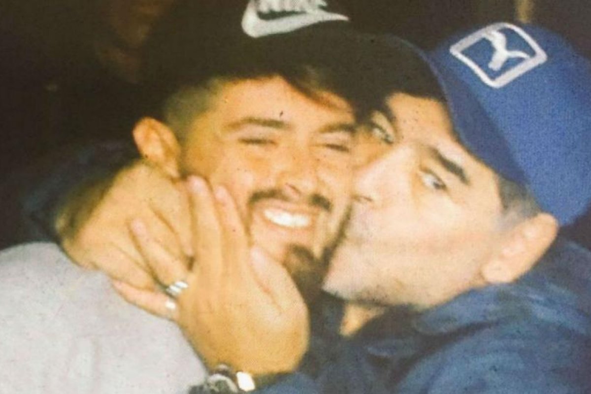 El rechazo de Diego Maradona Jr. a los medios tras la muerte de su papá