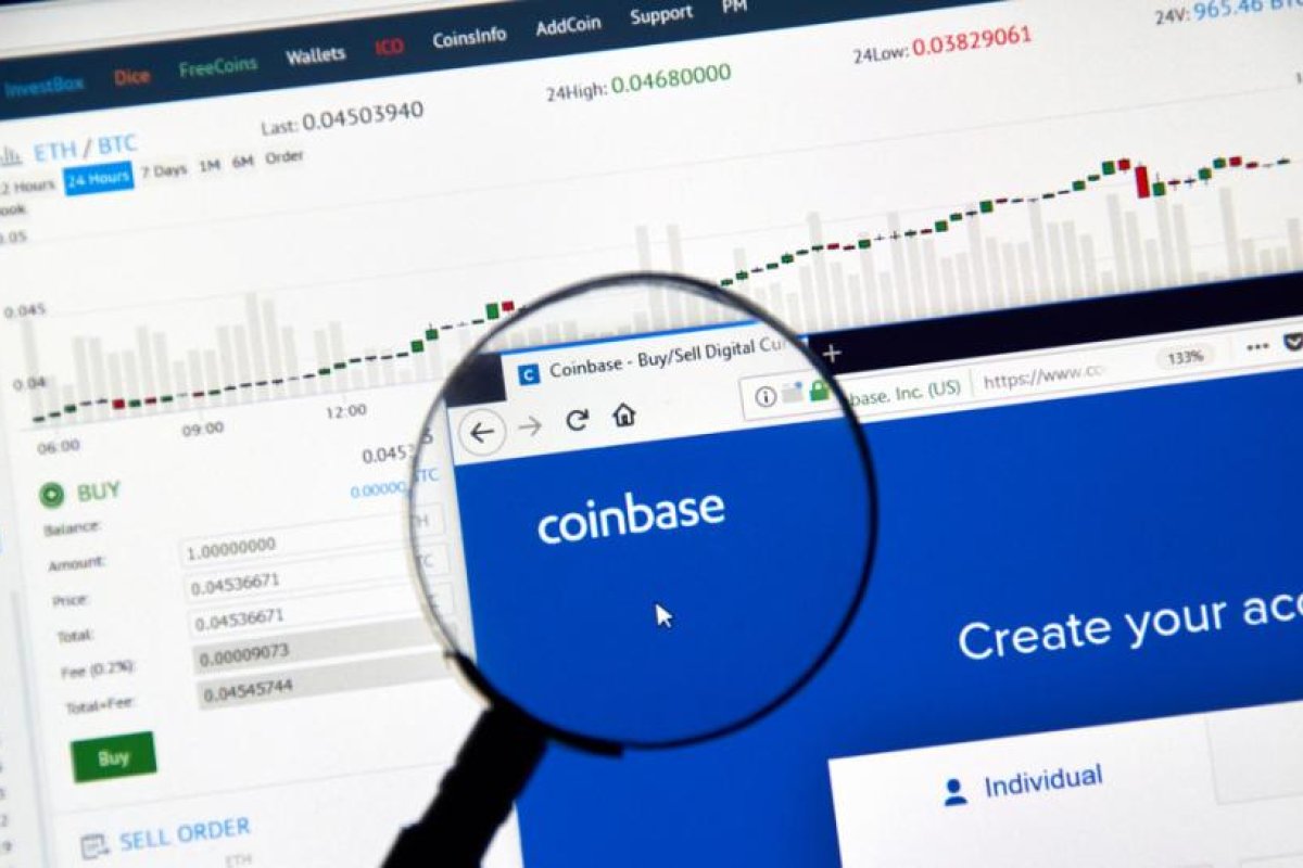 El sitio de intercambio de criptodivisas CoinBase deja de funcionar en medio del desplome generalizado de monedas digitales