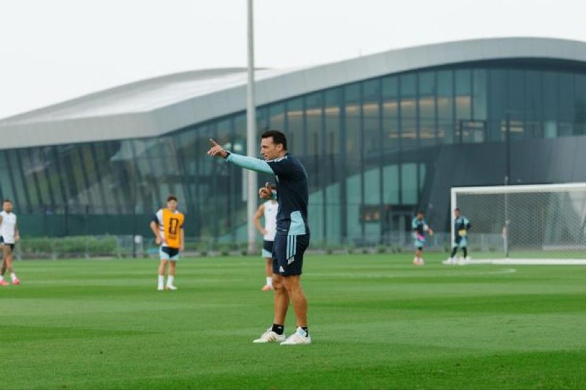 Lionel Scaloni da inicio a la preparación de la Selección Argentina con novedades
