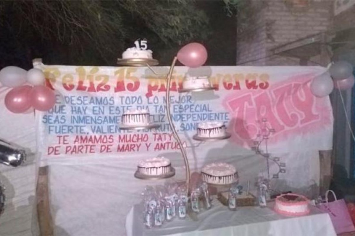 Desalojan un cumpleaños de 15 con más de 100 personas