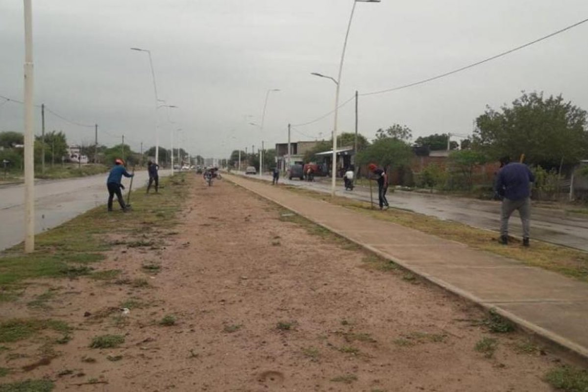 El municipio impulsa la reforestación en distintos espacios públicos de Las Termas
