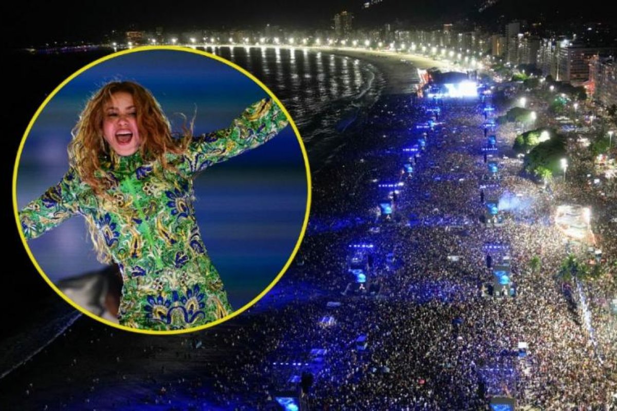 Shakira deslumbra a dos millones en Copacabana tras noticia familiar