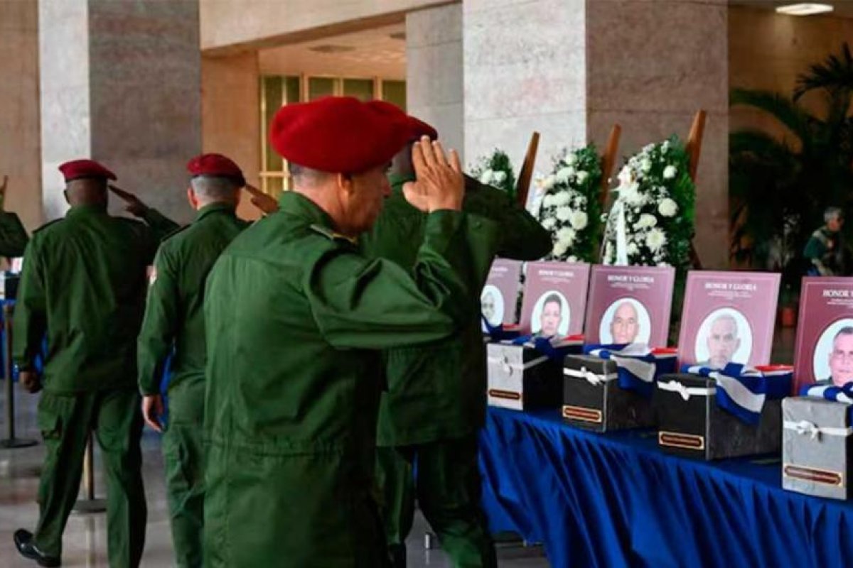 Llegada a Cuba de los restos de 32 militares fallecidos en operación contra Maduro