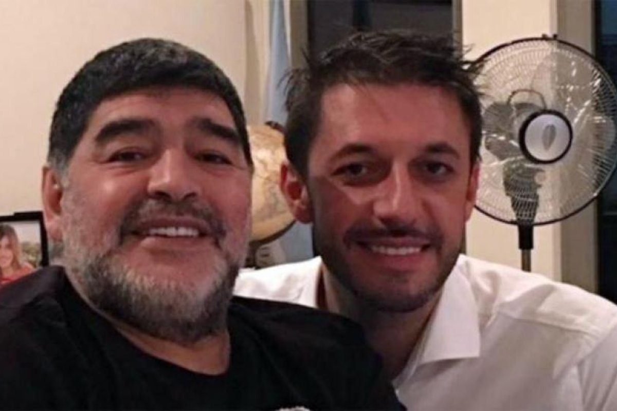 "Nunca voy a olvidar que no me dejaron ir al velatorio", el audio de Morla a Giannina Maradona