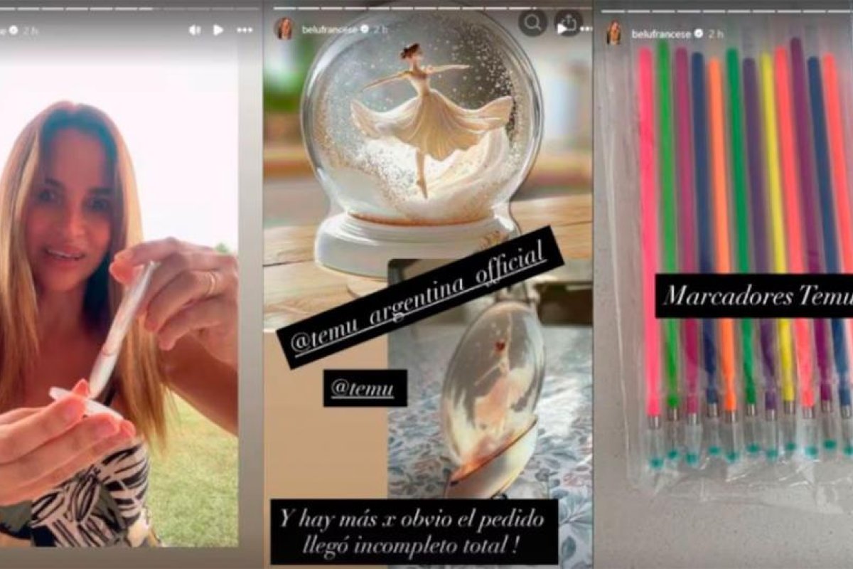 Belén Francese denuncia estafa tras compra de cajita musical en línea